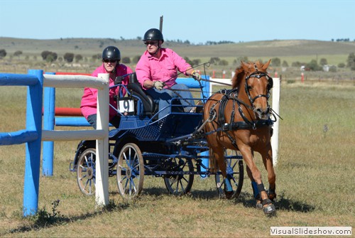 Deb O�Dowd competing in Open Big Pony marathon