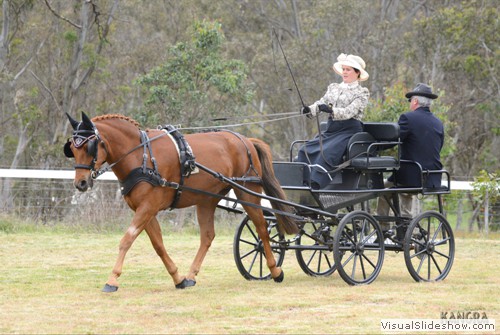 Ellie Crossley - winner of Concours d'Elegance