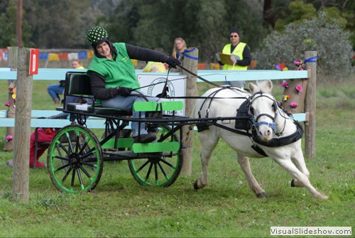 Patricia Ruggi driving �Koda�