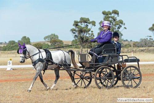 Ellie Crossley driving �Marnna Park Up Beet�