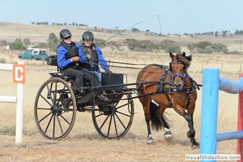 Delwyn Jones driving �Anakie Aba�