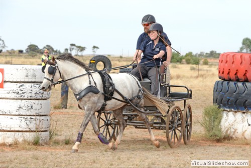 Ellie Crossley driving �Marnna Park Up Beet�