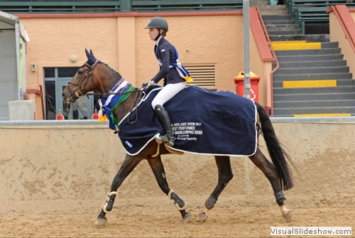 Most Successful Group B Showjumping Rider and Horse Price, Georgia Kate on �Dreamtime Invader�