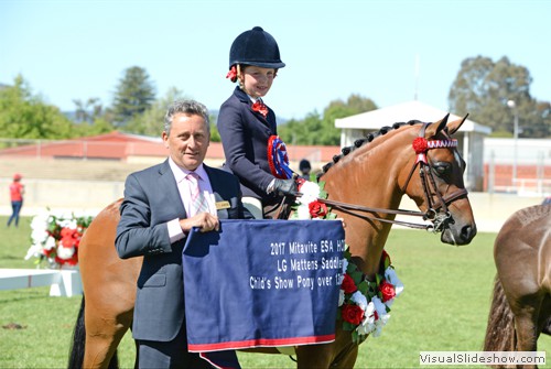 Ella Manning on Child�s Large Show Pony of the Year �Drumeden Musician� 